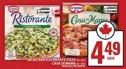 Food Basics Dr. Oetker Ristorante Pizza & Casa di Mama offer
