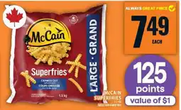 Food Basics McCain Superfries offer