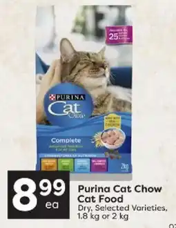 Quality Foods Purina Cat Chow Cat Food offer