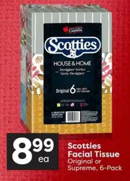 Quality Foods Scotties Facial Tissue offer