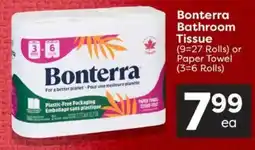 Quality Foods Bonterra Bathroom Tissue offer