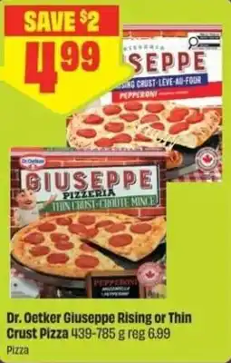 Chalo FreshCo Dr. Oetker Giuseppe Rising or Thin Crust Pizza offer