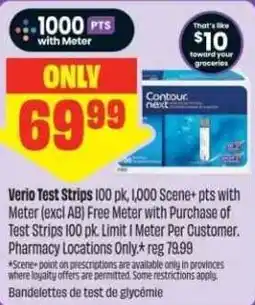 Chalo FreshCo Verio Test Strips offer