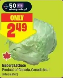 Chalo FreshCo Iceberg Lettuce offer