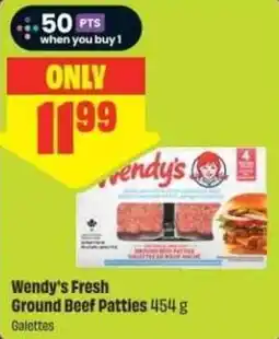 Chalo FreshCo Wendy's Fresh Ground Beef Patties offer