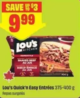 Chalo FreshCo Lou's Quick'n Easy Entrées offer