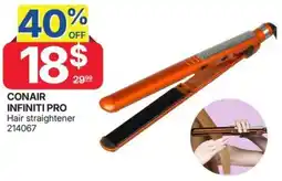 Rossy Conair infiniti pro hair straightener offer