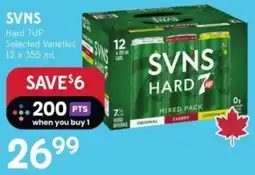 Sobeys Liquor SVNS Hard 7UP offer