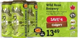 Sobeys Liquor Wild Rose Brewery offer