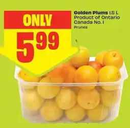 Chalo FreshCo Golden Plums offer