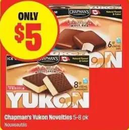 Chalo FreshCo Chapman's Yukon Novelties offer
