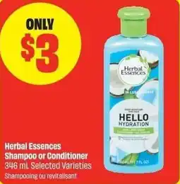 Chalo FreshCo Herbal Essences Herbal Essences Shampoo or Conditioner offer