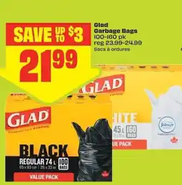 Chalo FreshCo Glad Garbage Bags offer