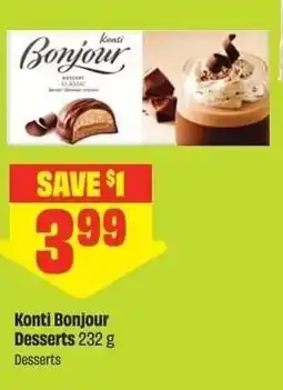 Chalo FreshCo Konti Bonjour Desserts offer
