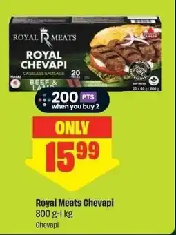 Chalo FreshCo Royal Meats Chevapi Chevapi offer