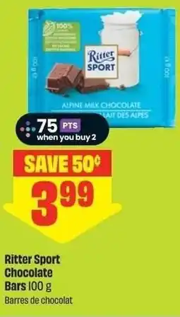 Chalo FreshCo Ritter Sport Chocolate Bars offer