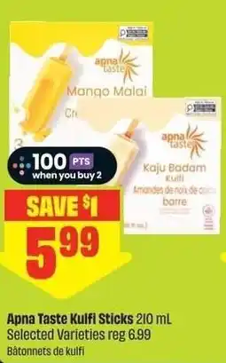 Chalo FreshCo Apna Taste Kulfi Sticks offer