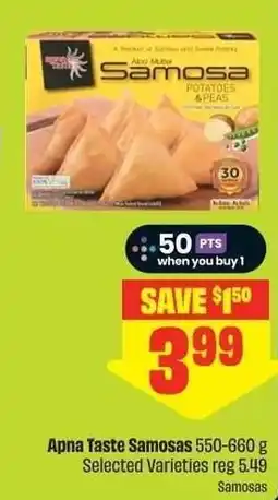 Chalo FreshCo Apna Taste Samosas offer