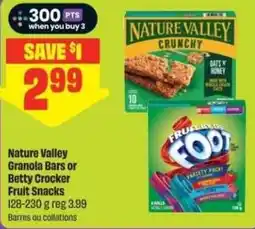 FreshCo Nature Valley Granola Bars or Betty Crocker Fruit Snacks offer