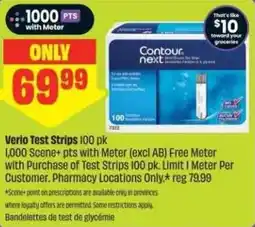 FreshCo Verio Test Strips offer