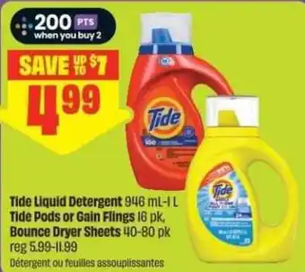 FreshCo Tide Liquid Detergent offer