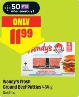 FreshCo Wendy's Fresh Ground Beef Patties offer