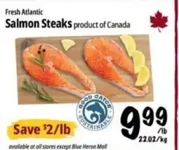 Farm Boy Fresh Atlantic Salmon Steaks offer