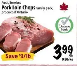 Farm Boy Fresh, Boneless Pork Loin Chops offer