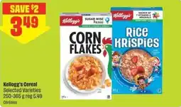 FreshCo Kellogg's Cereal offer