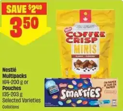 FreshCo Nestlé Multipacks or Pouches offer
