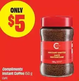 FreshCo Compliments Instant Coffee offer