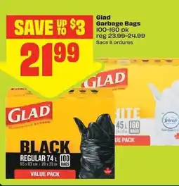 FreshCo Glad Garbage Bags offer