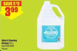 FreshCo Allen's Cleaning Vinegar offer