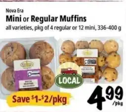 Farm Boy Nova Era Mini or Regular Muffins offer