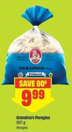 FreshCo Grandma's Perogies offer
