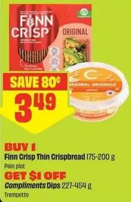 FreshCo Finn Crisp Thin Crispbread offer