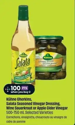 FreshCo Kühne Salata Seasoned Vinegar Dressing, Wine Sauerkraut or Apple Cider Vinegar offer