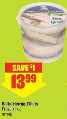 FreshCo Baltic Herring Fillets Frozen offer