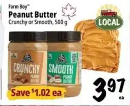 Farm Boy Farm Boy Peanut Butter offer