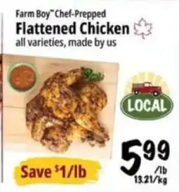 Farm Boy Farm Boy Chef-Prepped Flattened Chicken offer