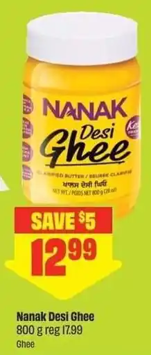 FreshCo Nanak Desi Ghee offer