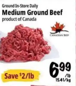 Farm Boy Ground In-Store Daily Medium Ground Beef offer