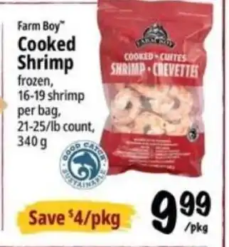 Farm Boy Farm Boy Cooked Shrimp offer