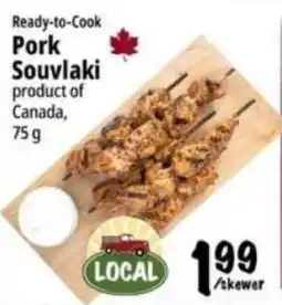 Farm Boy Ready-to-Cook Pork Souvlaki offer