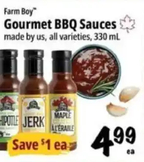 Farm Boy Farm Boy Gourmet BBQ Sauces offer