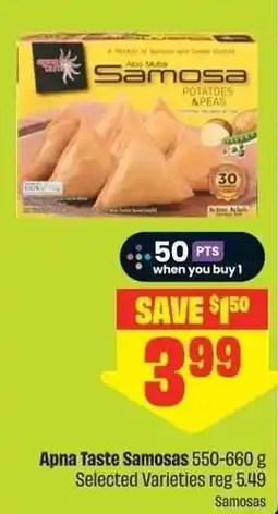 FreshCo Apna Taste Samosas offer