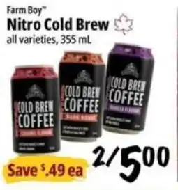 Farm Boy Farm Boy Nitro Cold Brew offer