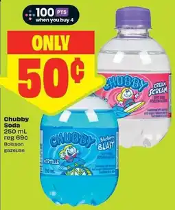 FreshCo Chubby Chubby Soda 250 mL reg 69¢ offer