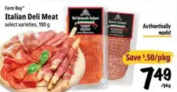 Farm Boy Farm Boy" Italian Deli Meat offer