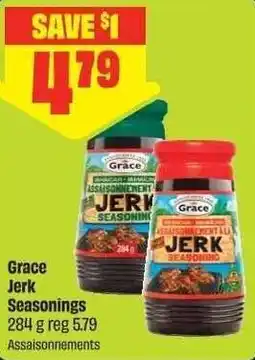 FreshCo Grace Jerk Seasonings offer